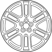 Genuine Scion Wheel, Alloy - 42611-21190