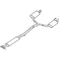 OEM Lincoln MKT Muffler & Pipe - DE9Z-5230-C