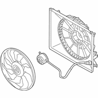 OEM 2014 Hyundai Genesis Blower Assembly - 25380-3M250