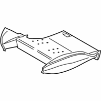 OEM 2009 BMW M6 Foam Section, Seat - 52-10-7-052-352
