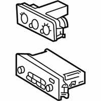 OEM Buick Heater & Air Conditioner Control Assembly - 9356104