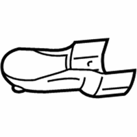 OEM 2007 Nissan Quest Lower Shelter - 20853-8Y000