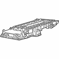 OEM 2002 BMW 745i Upper Oil Pan - 11-13-7-519-491