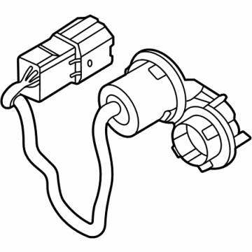 OEM Kia Seltos Rear Holder & Wiring - 92485Q5100