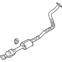 OEM 2014 Kia Rio Center Muffler Complete - 286001W850