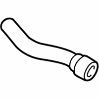 OEM 2014 BMW 550i GT xDrive Coolant Hose - 17-12-7-589-442