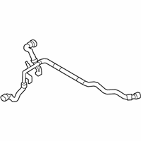 OEM 2014 BMW 550i GT xDrive Radiator Coolant Hose - 17-12-7-619-726