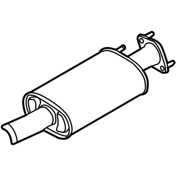 OEM Kia Sedona Center Muffler Assembly - 28650A9200