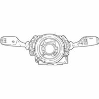 OEM BMW X7 SWITCH UNIT STEERING COLUMN - 61-31-5-A1D-205