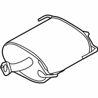 OEM 2013 Nissan Cube Exhaust, Main Muffler Assembly - 20100-1FC0B