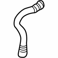 OEM 2005 BMW X5 Expansion Tank Hose - 17-12-7-509-966
