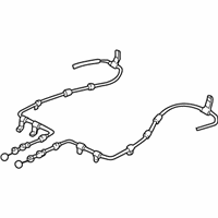 OEM 2005 Acura NSX Wire, Passenger Side Parking Brake - 47510-SL0-003