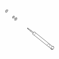 OEM 2019 Lexus GS F ABSORBER Assembly, Shock - 48530-80800