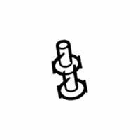 OEM 2013 Chevrolet Corvette Upper Shroud Stud - 11612023