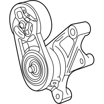 OEM 2019 Chevrolet Silverado 1500 Serpentine Tensioner - 12693089