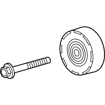 OEM 2020 Cadillac CT4 Serpentine Idler Pulley - 12666592