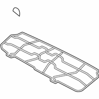 OEM Hyundai Elantra Coupe Frame & Pad Assembly-Rear Seat Cushion - 89150-3X700