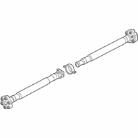 OEM 2022 BMW 430i DRIVE SHAFT - 26-10-9-485-283