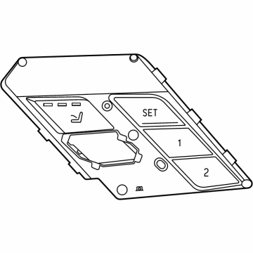 OEM 2022 BMW X5 OPERATING FACILITY SEAT FUNC - 61-31-9-436-039