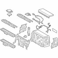 OEM Lexus LC500h Hv Supply Battery Assembly - G9510-11012