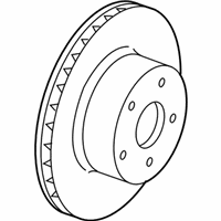 OEM 2003 Jeep Liberty Brake Rotor - 52128247AA