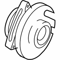 OEM 2006 Jeep Liberty Brake Hub And Bearing - 52128692AF