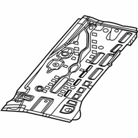 OEM 2022 Jeep Compass Pan-Front Floor - 68358136AA