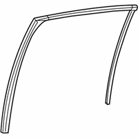 OEM 2020 Toyota Prius Run Channel - 68142-47052