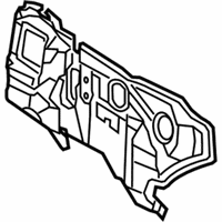 OEM Toyota Prius V Insulator - 55223-47050