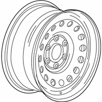 OEM 2019 Chevrolet Silverado 1500 LD Spare Wheel - 84440192