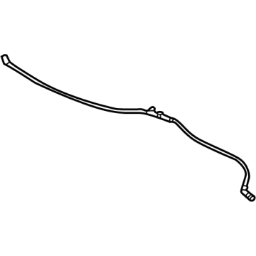 OEM GMC Washer Hose - 84830109