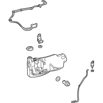 OEM 2022 Cadillac Escalade Washer Reservoir - 84816823