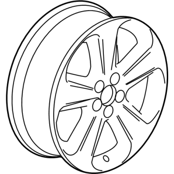 OEM 2020 Buick Encore GX Wheel, Alloy - 42481743