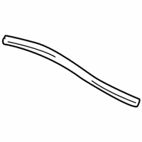 OEM 1994 Mercury Tracer Door Moldings - E7AZ5420910ASP