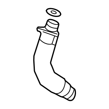 OEM Toyota Oil Outlet Tube - 15474-WAA01