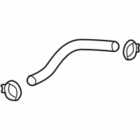 OEM 2011 GMC Sierra 2500 HD Lower Hose - 22884202