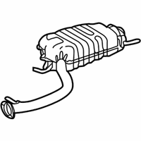 OEM 2021 Lexus LS500h Exhaust Tail Pipe Assembly - 17430-31F20