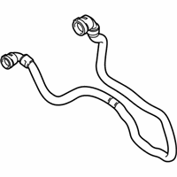 OEM 2018 BMW 530i xDrive Radiator Hose - 17-12-8-602-634