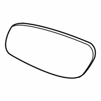 OEM Ford Taurus Mirror Glass - CG1Z-17K707-AA