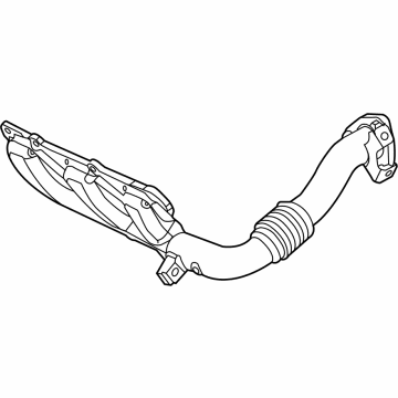 OEM 2021 Jeep Wrangler Manifold-Exhaust - 68490097AA