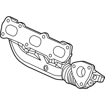 OEM 2021 Jeep Wrangler Manifold-Exhaust - 68490217AA