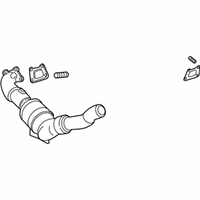 OEM 2019 Cadillac CT6 Converter & Pipe - 84383703