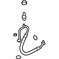 OEM 2015 Hyundai Genesis Hose-Discharge - 97762-B1200