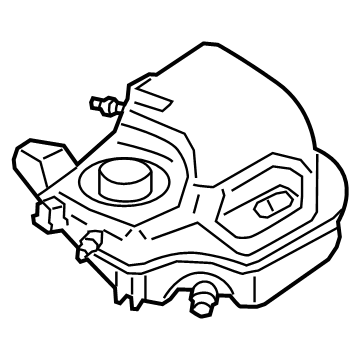 OEM 2021 BMW 750i xDrive Expansion Tank - 17-13-8-607-137