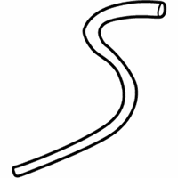 OEM 1997 Ford F-150 Windshield Washer Hose - F65Z17A605AG