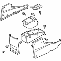 OEM 2002 Ford Escape Console Assembly - YL8Z78045A36CAA