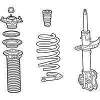 OEM 2008 Acura RDX Shock Absorber Assembly, Left Front - 51602-STK-A08