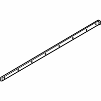 OEM BMW 760i Gasket, Door Joint, Bottom Front Left - 51-21-8-223-663