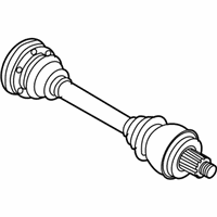 OEM 2008 BMW 535xi Axle Shaft Assembly - 33-20-7-572-430