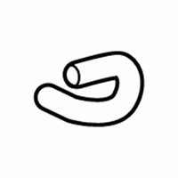 OEM Mercury Overflow Hose - 3W1Z-8C289-AA